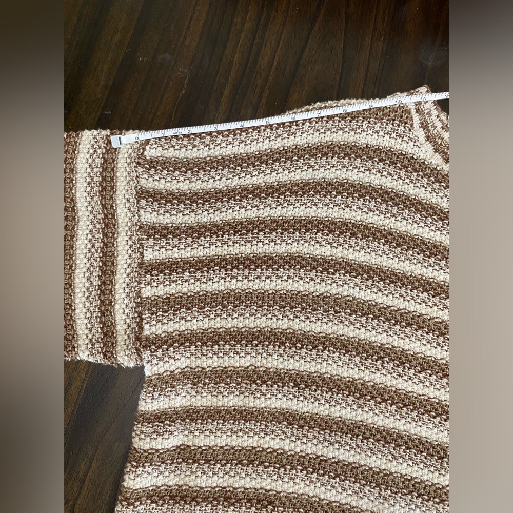 Vintage Cambridge Classics Striped Cotton Sweater - Picture 7 of 10